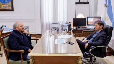 Kicillof se reunió con el Intendente de Ezeiza para avanzar en el plan de recuperación económica