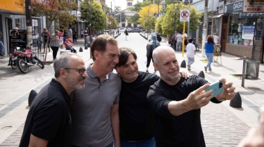 Santilli y Rodríguez Larreta visitaron General Rodriguez