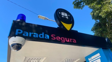 Presidente Perón: El municipio instaló las primeras "paradas seguras" de colectivos