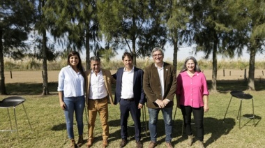 Kicillof y Rodríguez presentaron el Plan de Impulso a la Actividad Forestal