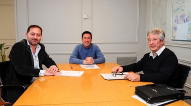 El ministro Nardini y el intendente Serenal se reunieron por nuevas obras en Lincoln