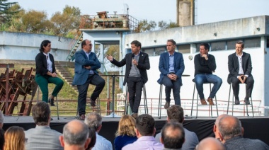 Saladillo: inician las obras que ampliarán la planta de tratamiento cloacal