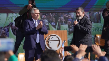 Alberto Fernández: "Algunos acaparan ganancias en perjuicio de los que trabajan"