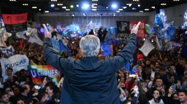 Alberto Fernández: "El día que nos dividimos, Macri fue presidente”