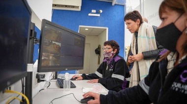 La intendenta Mayra Mendoza presentó la segunda Estación de Monitoreo Urbano descentralizada