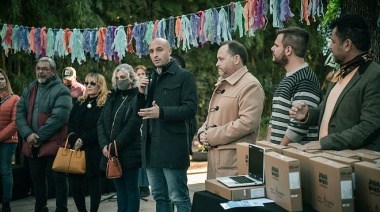 "Estamos construyendo juntos una sociedad más inclusiva", aseguró el intendente interino de Escobar