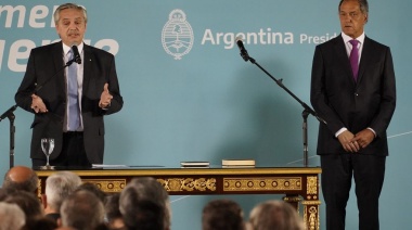 Scioli asumió como nuevo ministro de Desarrollo Productivo