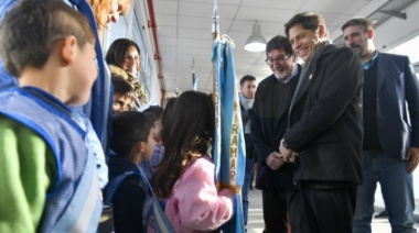 Kicillof: "No somos todos iguales: algunos dirigentes paralizaron obras y otros las reactivamos”