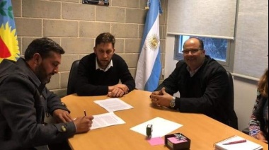 Tordillo firmó el convenio de adhesión al Programa CREA