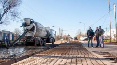 Avanzan obras de infraestructura en Chacabuco