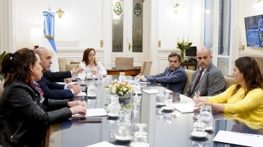 Cecilia Moreau recibió a Alexis Guerrera para analizar avances de la Ley de Alcohol Cero