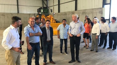 Inauguraron planta de tratamiento de residuos de la CEAMSE en Ensenada