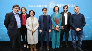 Intendentes bonaerenses firmaron un convenio con UNICEF