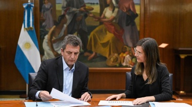 Massa anunció un aumento del 15,6% en las jubilaciones