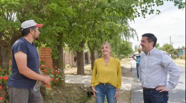 El ministro Nardini estuvo en Cañuelas y junto a la intendenta Fassi recorrió nuevas obras para el distrito