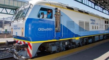 El tren vuelve a pasar por Navarro después de 30 años