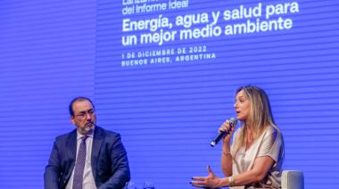 Junto a AySA, CAF presentó el informe IDEAL 2022 en Buenos Aires
