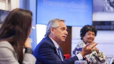 “Una de las prioridades del gobierno es cambiar la cultura del maltrato”, dijo Alberto