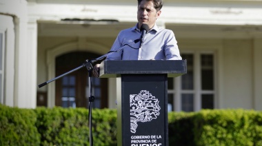 Kicillof presentó la tercera edición del programa Viajes de Fin de Curso