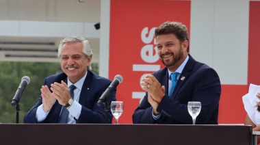 Exaltación de la Cruz: Alberto inauguró el Hospital Modular de Los Cardales