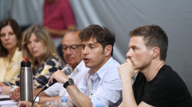 Kicillof dijo que enero tiene "niveles récord en turismo"