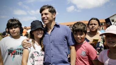 Desde Chapadmalal, Kicillof presentó el programa Vacaciones sin Trabajo Infantil