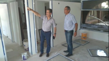 Avanzan las obras de remodelación en el Colegio de Abogados de La Matanza