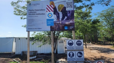 Comenzó la construcción de la Planta Depuradora Laferrere