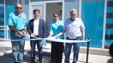 El gobernador Kicillof, la intendenta Cantero y el ministro Berni inauguraron la Comisaría segunda en Pte. Perón
