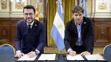 La Provincia firmó un acuerdo de colaboración con el gobierno de Cataluña