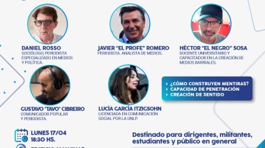 El Frente Grande debatirá en Ensenada sobre “El rol de la Derecha y el Poder mediático”