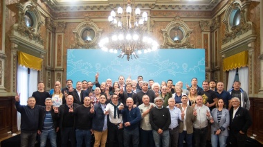 “El Frente Sindical para el Modelo Nacional respalda a Kicillof y apoya su reelección”, afirmó Sánchez Jauregui
