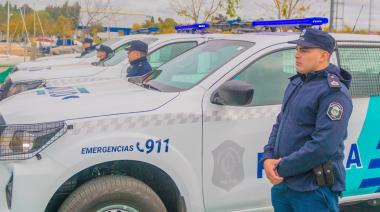 San Fernando: presentaron 20 nuevos móviles para la policía