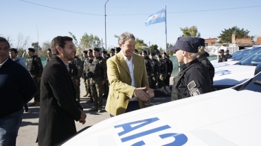 En Almirante Brown se incorporaron 300 nuevos efectivos, camionetas y motos policiales  