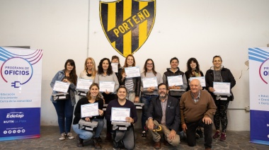 Estudiantes del Programa de Oficios de EDELAP y la UTN renovaron las instalaciones eléctricas del Club Porteño de Ensenada