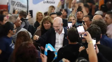 Rodríguez Larreta en La Matanza: "Hace 40 años que gobiernan los mismos y los vecinos viven con miedo"