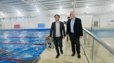 Kicillof elogió a Santillán por acercar la idea de la creación de las Casas de la Provincia