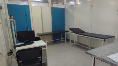 Avanzan las obras de remodelación en el Hospital Municipal de Brandsen