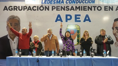 Ledesma en el plenario de la COPEBO: “vamos a trabajar para hacer una revolución"