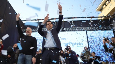"Voy a estar donde mis compañeros quieran", dijo Wado de Pedro en Morón