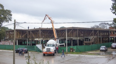 Continúa la construcción del nuevo hospital de Villa Gesell