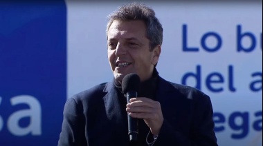 Massa contra los empresarios del transporte por el paro de colectivos: "No les tenemos miedo"