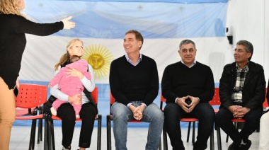 Santilli recorrió Moreno y prometió la “generación de trabajo privado, genuino, del bueno”