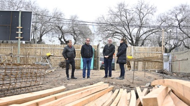 Avanza la construcción de un nuevo teatro municipal en Tigre