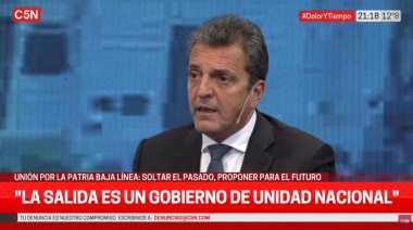 Massa anunció que si es presidente eliminará el impuesto a las ganancias a trabajadores