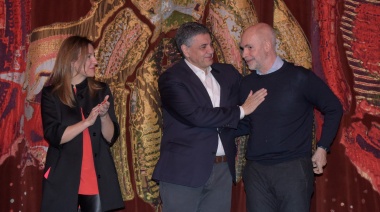 Jorge Macri y Larreta se mostraron juntos en un homenaje a los docentes de la Ciudad