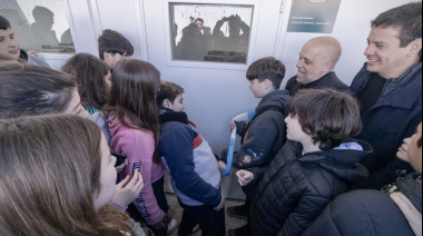 Cardozo inauguró obras en la Escuela Técnica N° 1 de Santa Teresita