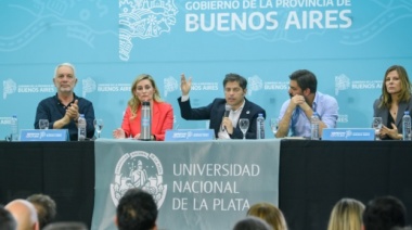 Kicillof: “Tenemos la tarea de explicar lo que implica elegir las boletas del ajuste o de la motosierra"
