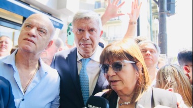 Bullrich en San Martín: “El trabajo va a reemplazar a los planes y la gente va a poder desarrollar su futuro”