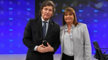 Milei y Bullrich se mostraron juntos
